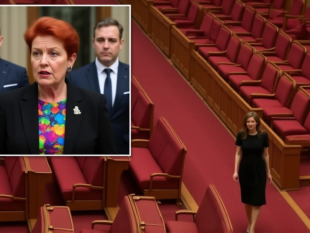 Pauline Hanson Suspended for Burka Stunt in Senate Amid Face Covering Ban Bill Debate